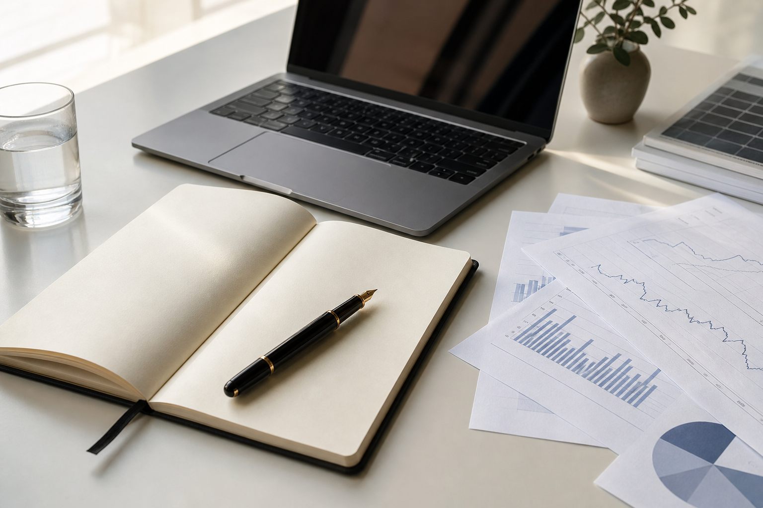 Notebook for editorial correspondence